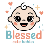 Blessed cute babies logo