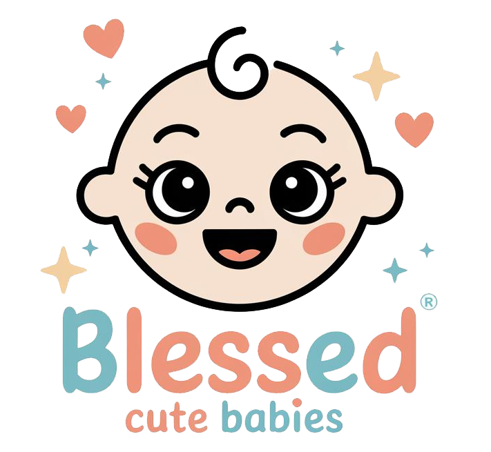 Blessed cute babies logo