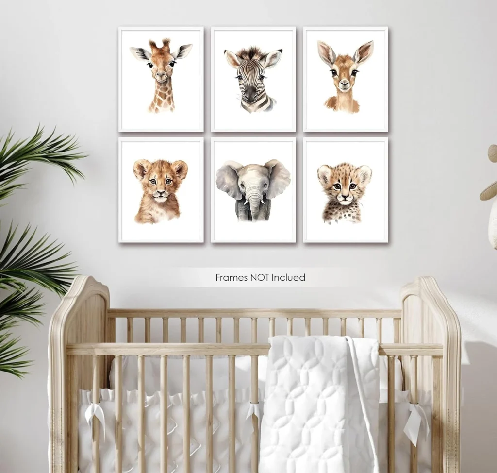 8x10 nursery wall art print at blessed cute babies