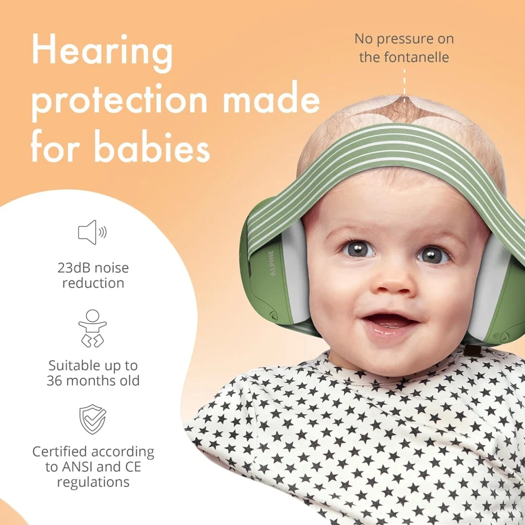 nursery essentials for babies and kids, baby hear protection at blessed cute babies