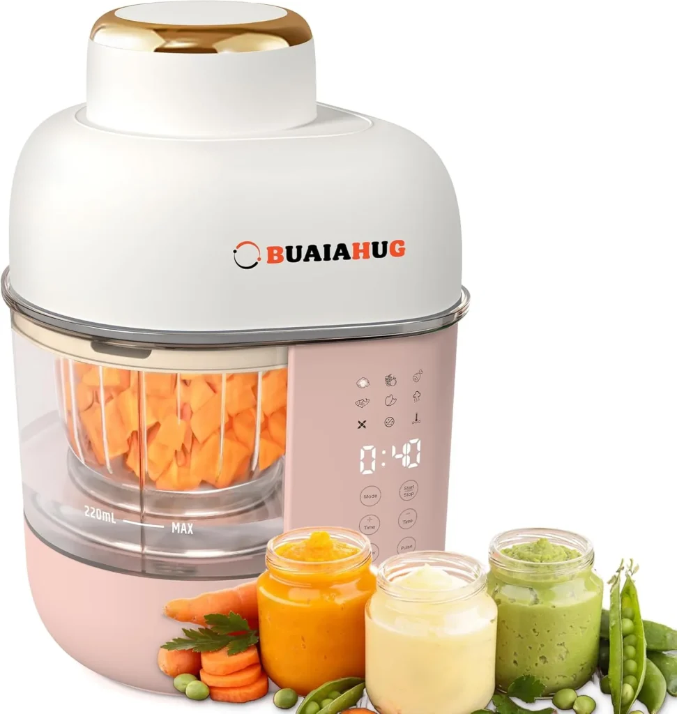 baby food essentials | best baby food maker | 10oz baby food steamer and blender at blessedcutebabies.com