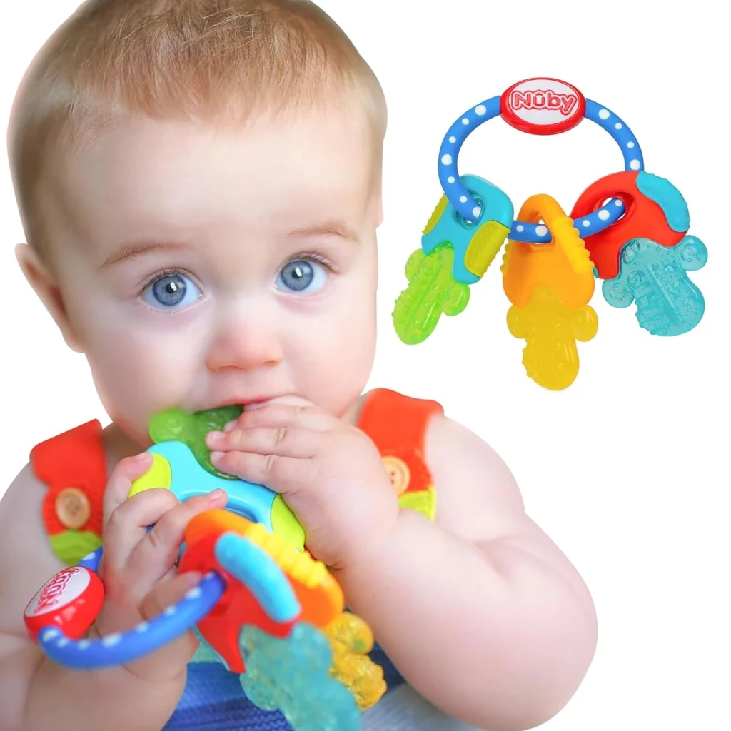 2 baby teething toys blog on blessedcutebabies.com