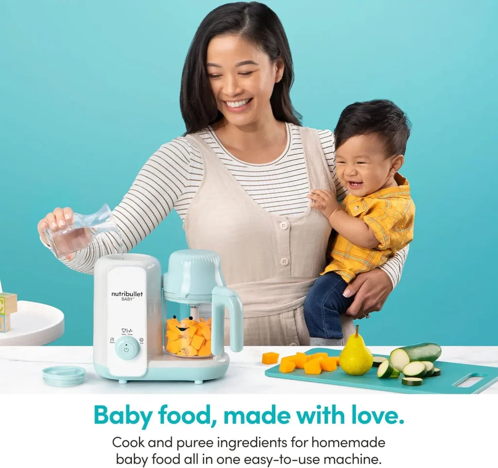 baby food steamer and blender at blessedcutebabies.comblog