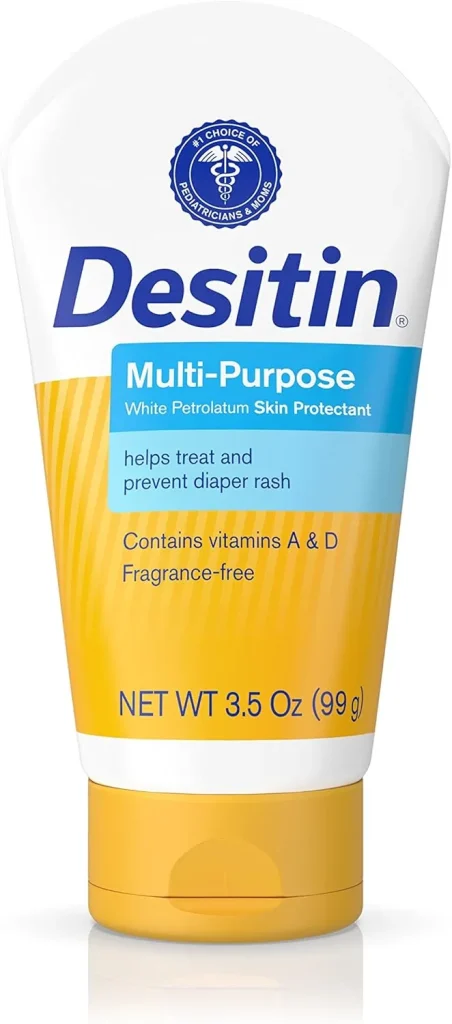 desitin baby cream on newborn , diapering essentials at blessedcutebabies.com