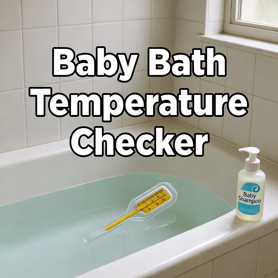 Baby Bath Temperature Checker