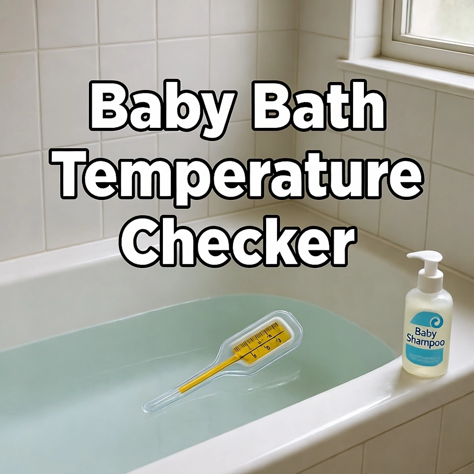 Tools 4 Baby Bath Temperature Checker