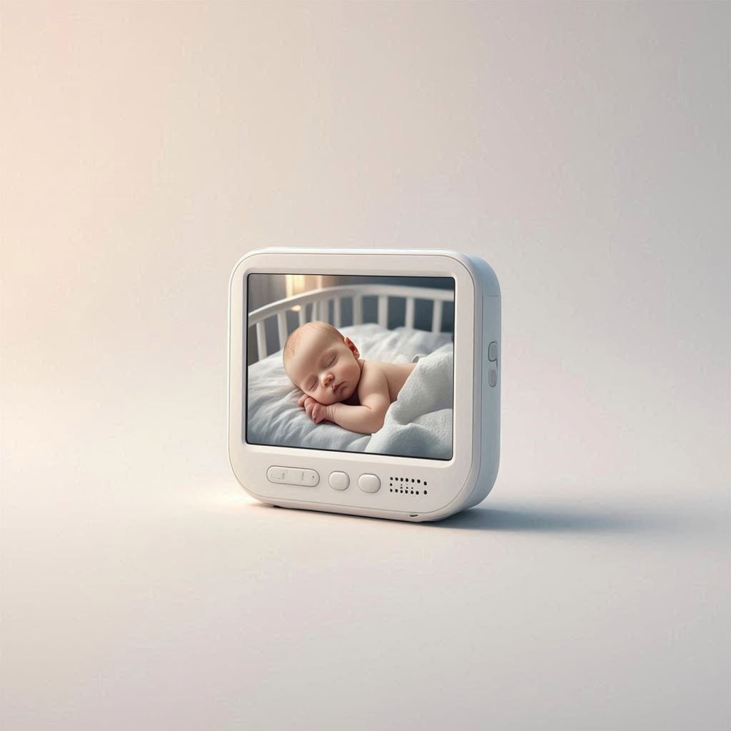 Smart baby monitor with screen