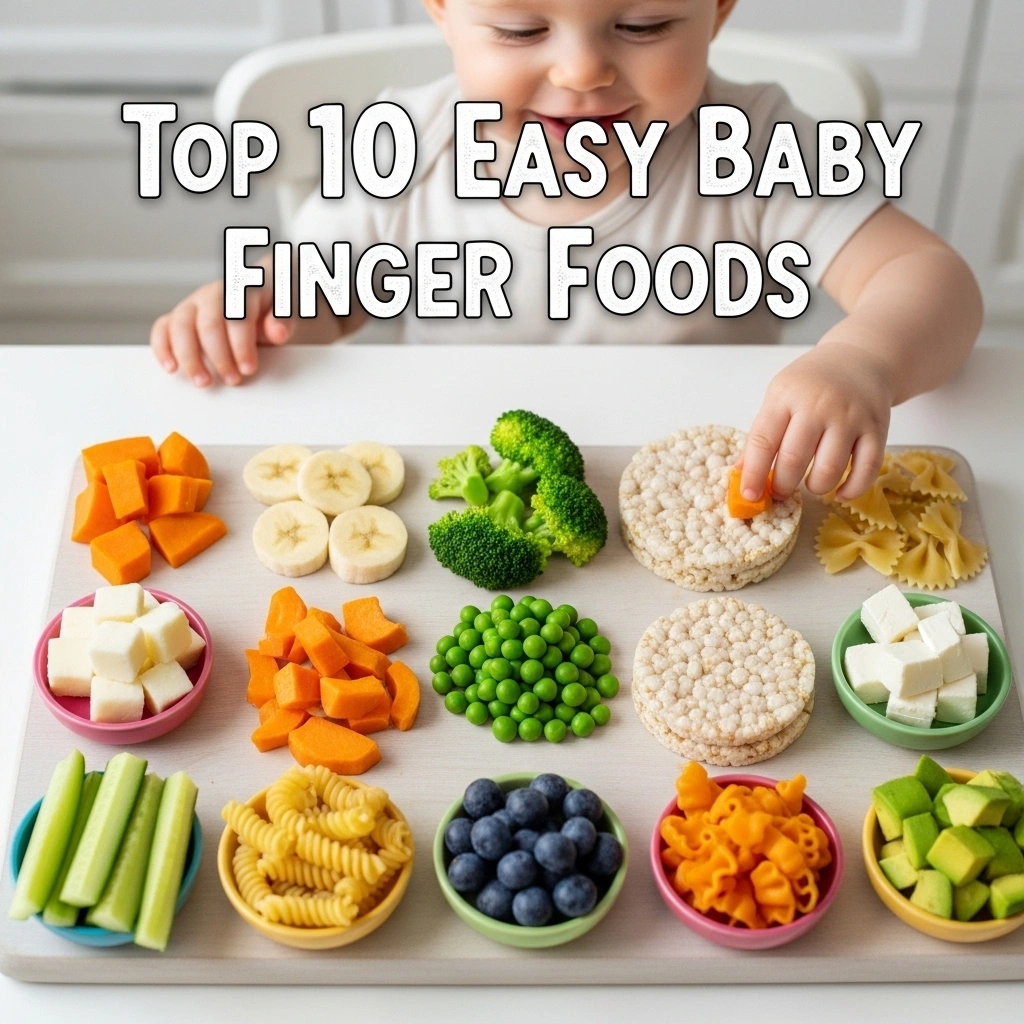 Top 10 Easy Baby Finger Foods