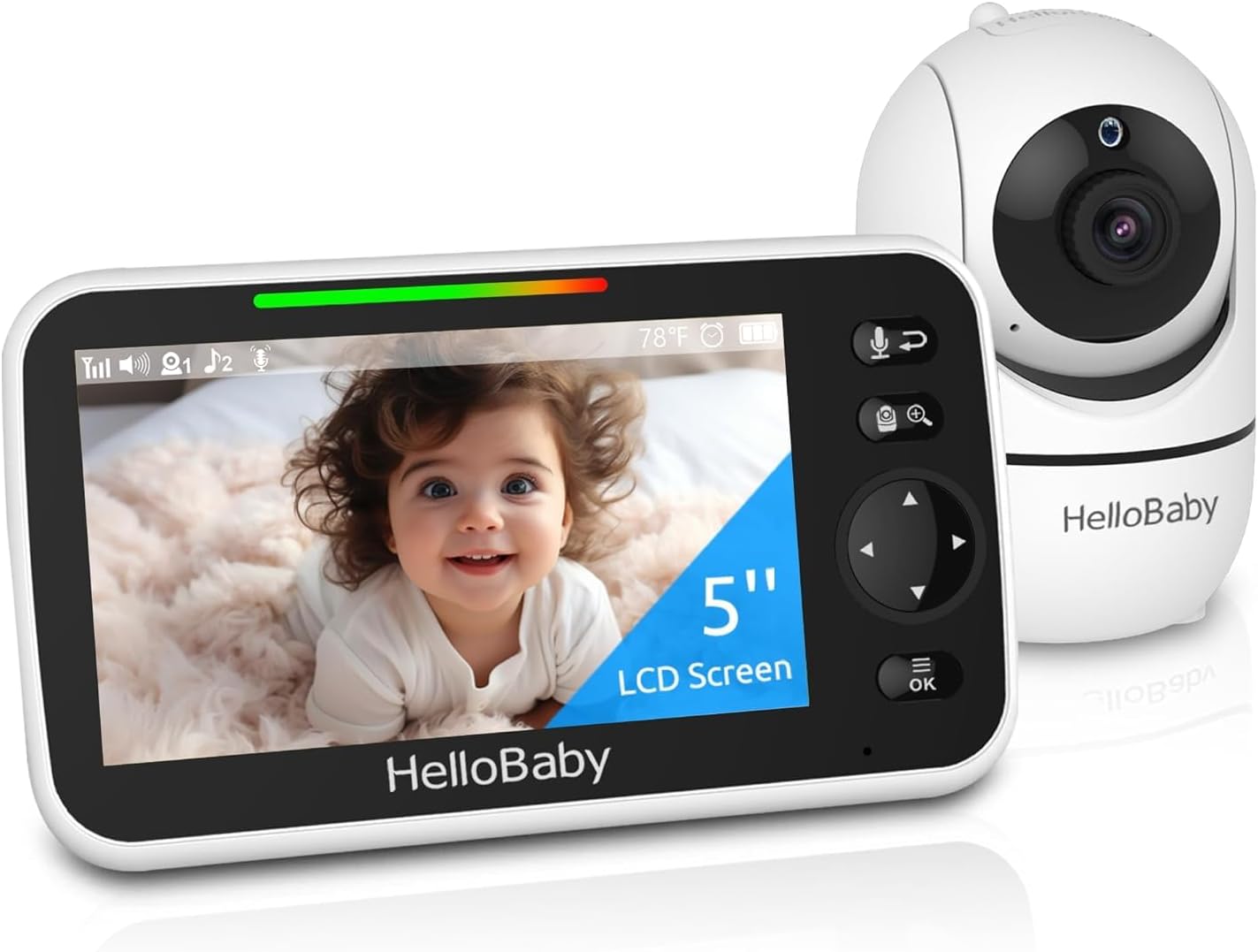 Our HelloBaby HB6550 Baby Monitor Review After 1 Month