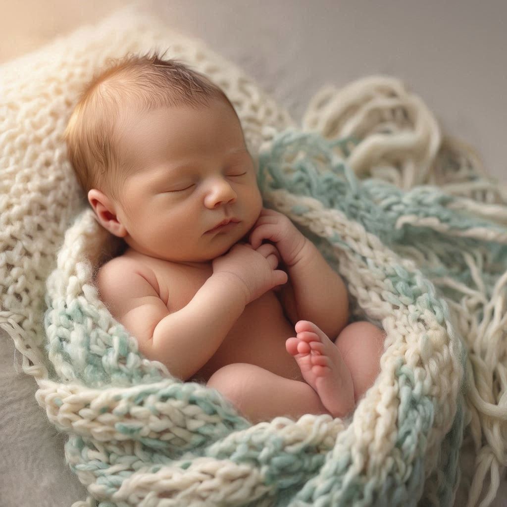 Baby sleeping peacefully