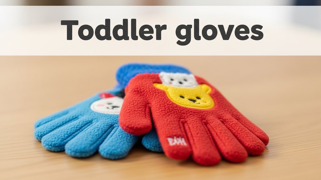 The Toddler Gloves That Actually Stay On