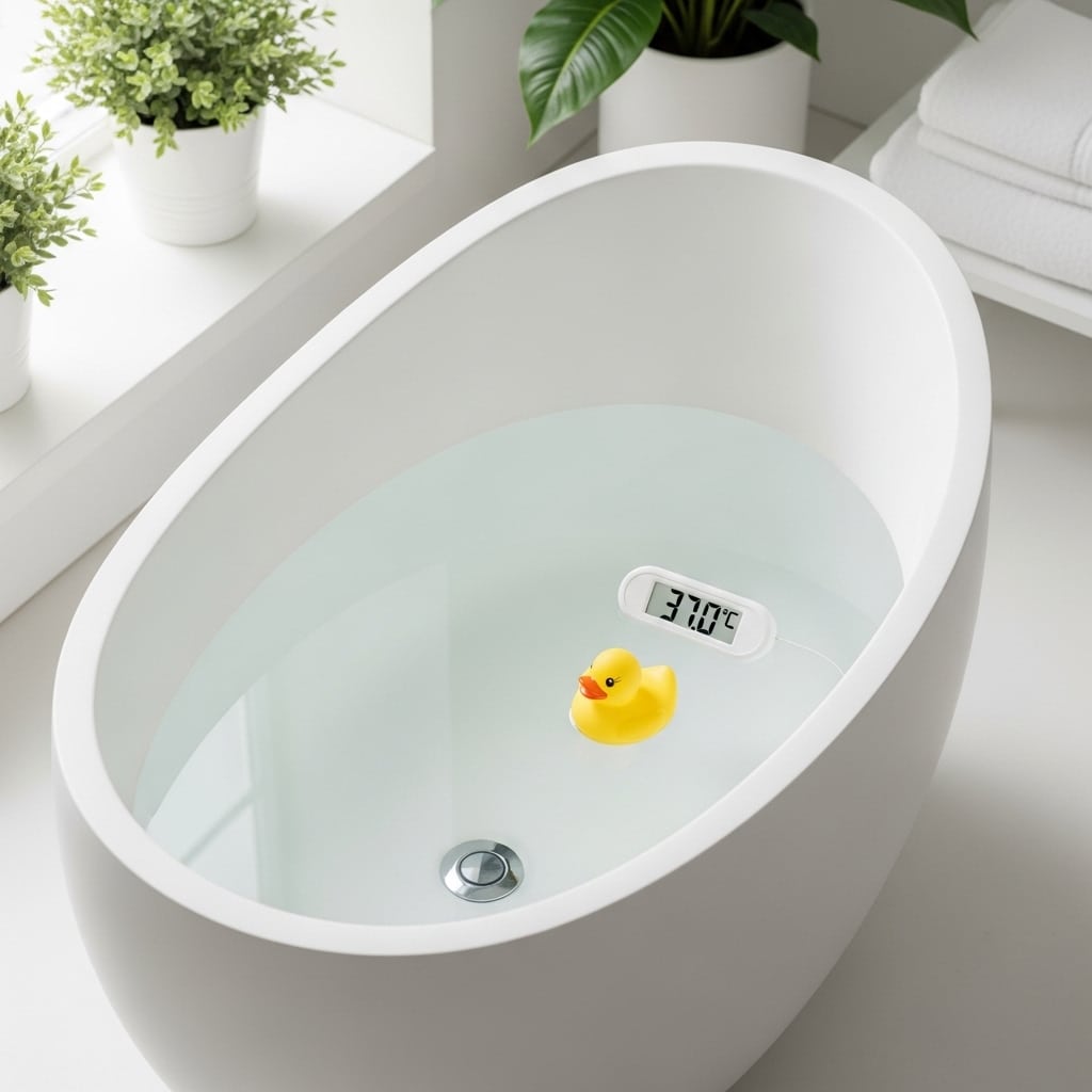 Safe Baby Bath Temperature Guide: How to Get it “Just Right” in 2026